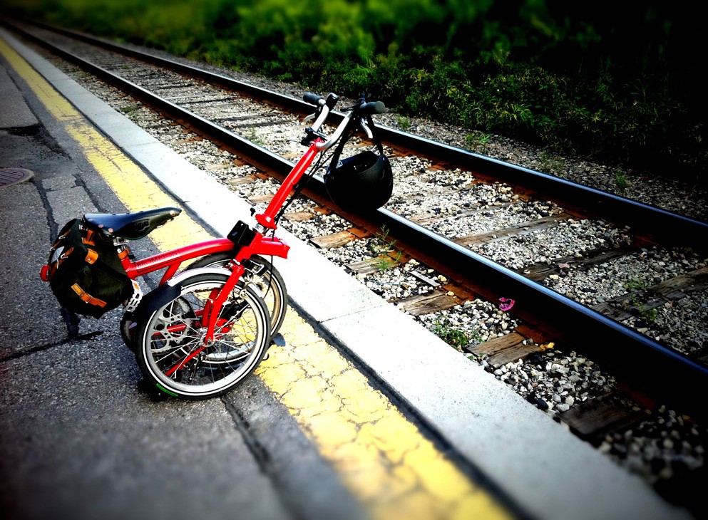 On the way to work