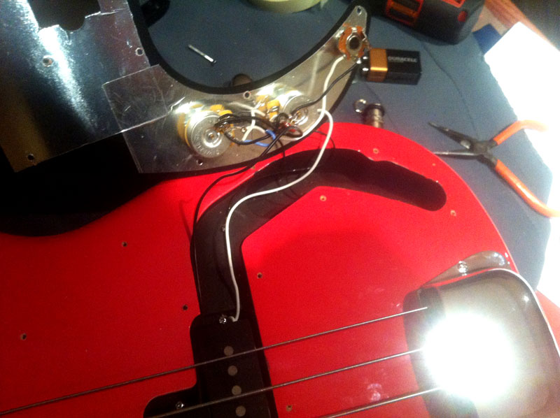 pbass wiring