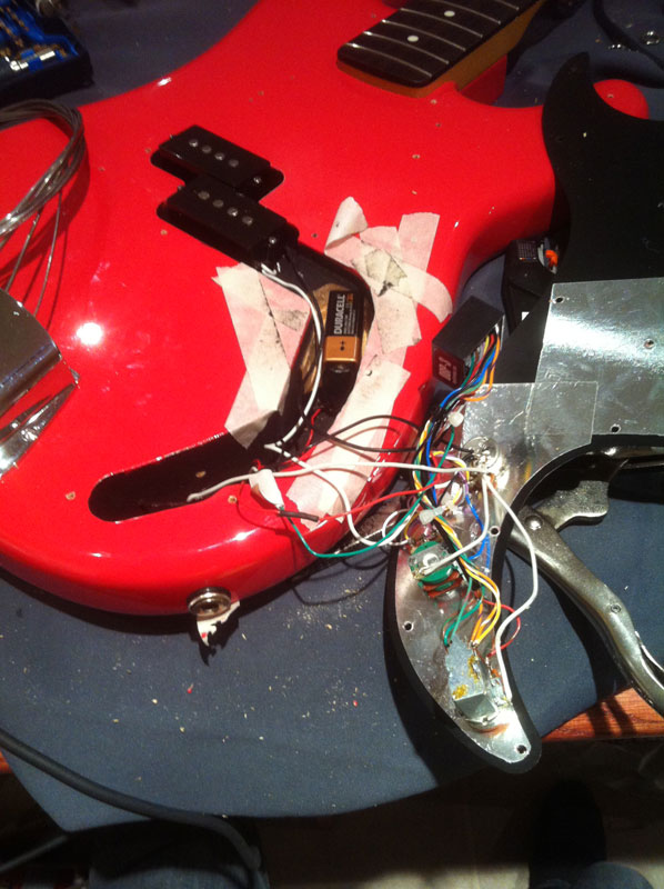 pbass wiring